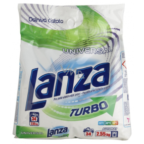 Lanza Turbo Universal washing powder 34 doses 2.55 kg