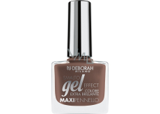 Deborah Milano Gel Effect Nail Enamel Gel Nail Polish 57 Cinnamon Suede 11 ml