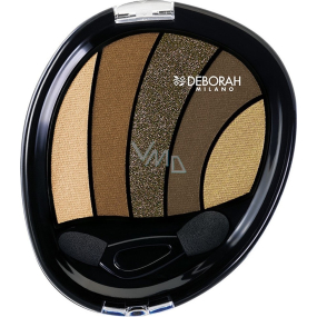 Deborah Milano Perfect Smokey Eye Palette 5 eyeshadow palette 05 Khaki 5 g