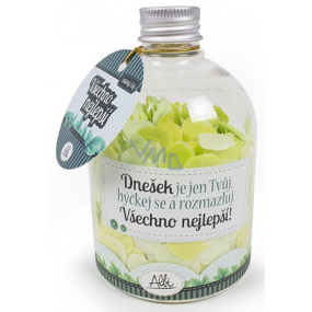 Albi Relax Bath Confetti with Green Tea Fragrance Happy Birthday