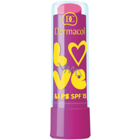 Dermacol Love Lips SPF15 Lip Balm 10 Grape 3.5 ml