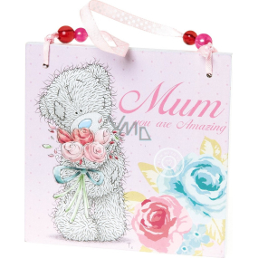 Me to You A plaque with dedication For an amazing mother 11 x 11 x 0.5 cm