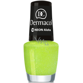 Dermacol Neon Polish Neon nail polish 18 Aloha 5 ml