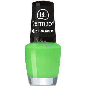 Dermacol Neon Polish Neon nail polish 23 Mai Tai 5 ml