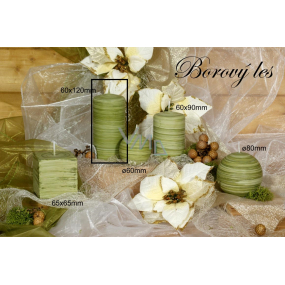 Lima Wellness Pine forest aroma candle cylinder 60 x 120 mm 1 piece