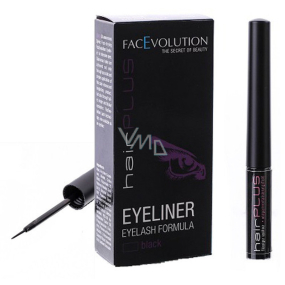 HairPlus FacEvolution Nourishing Quick Dry Liquid Eyeliner with Growth Serum with Glitter 1.5 ml
