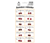 Arch Stickers Homemade Spirits Čerešňovica SK 12 Labels