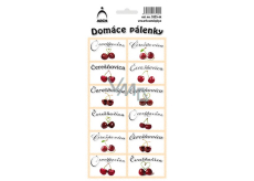Arch Stickers Homemade Spirits Čerešňovica SK 12 Labels