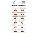 Arch Stickers Home Brandy Cherry 12 SK labels