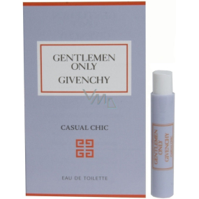 Givenchy Gentlemen Only Casual Chic Eau de Toilette for men 1 ml with spray, vial