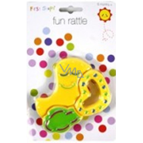 First Steps Rattle pet yellow