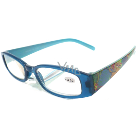 Berkeley Reading glasses +1.5 blue with flowers 1 piece ER4130
