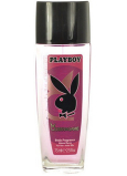Playboy Queen of The Game perfumed deodorant glass for women 75 ml
