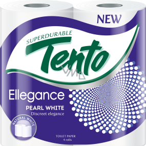 This Ellegance Pearl White perfumed toilet paper white odorless 3 ply 4 pieces