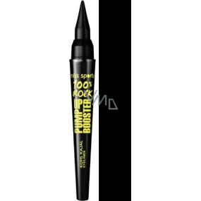 Miss Sports Pump Up Booster 100% Rock Kohl Kajal Eyeliner Eye Pencil 001 100% Black 1.5 g