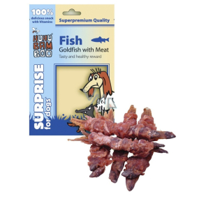 Huhubamboo Cod with meat natural meat delicacy for dogs 1 kg