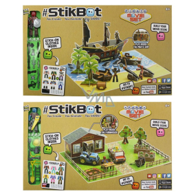 Epee Merch StikBot Pirate ship or farm movie set, recommended age 4+