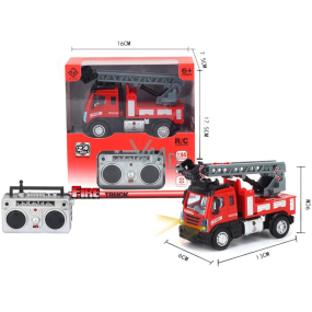 EP Line R/C 1:64 Mini Fire Truck with remote control extendable ladder, recommended age 6+