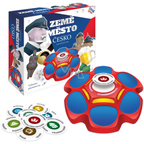 EP Line Country, city, Czech Republic...! social electronic game for 2 - 6 players, recommended age 6+
