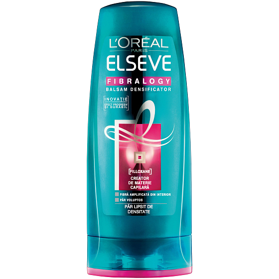 Loreal Paris Elseve Fibralogy hair balm creating a density of 400 ml