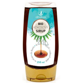 Allnature Coconut SyrupBio versatile use in cold and hot kitchen 350 g