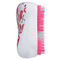 Tangle Teezer Compact Professional compact hairbrush, Skinny Dip Flamingo Print