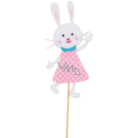 Bunny white recess 12 cm + skewers