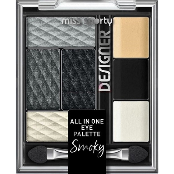 Miss Sports Designer All in One Eyeshadow Palette 200 Smoky Designer 9.5 g