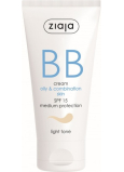 Ziaja BB SPF 15 oily and combination skin cream 01 Light 50 ml