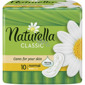 Naturella Classic Normal sanitary pads with the scent of chamomile 10 pieces