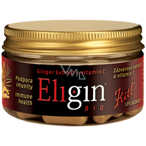 Kitl Eligin Bio extra strong ginger to support immunity with vitamin C 40 capsules