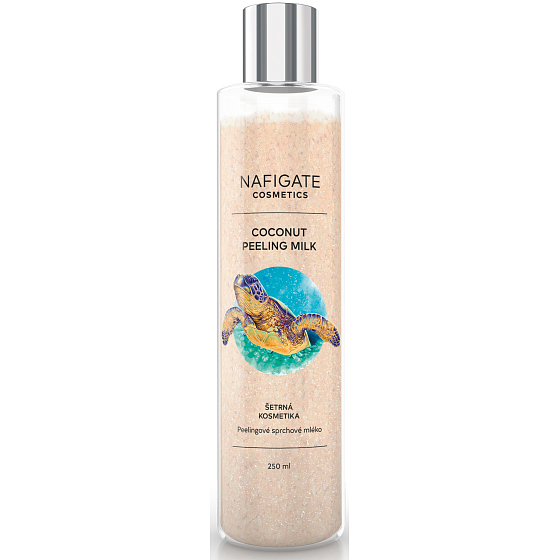 Nafigate Cosmetics Coconut Shower Gel with natural polymer P3HB 250 ml