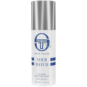 Sergio Tacchini Your Match deodorant spray for men 150 ml