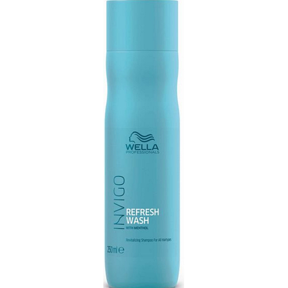 Wella Professionals Invigo Balance Refresh Wash revitalizing shampoo to refresh hair and skin 250 ml