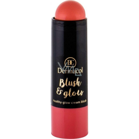 Dermacol Blush & Glow creamy brightening blush stick 06 6.4 g