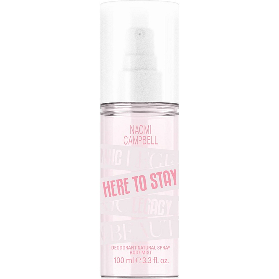 Naomi Campbell Here To Stay perfumed deodorant glass for women 100 ml