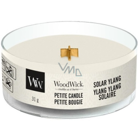 WoodWick Solar Ylang - Solar Ylang scented candle with wooden wick petite 31 g