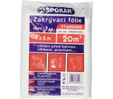 Spokar Standard Covering Foil HDPE, 7 µ, 20 m, 4 × 5 m