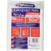 Spokar Standard HDPE cover foil, 7 µ, 20 m?, 4 × 5 m