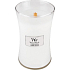 WoodWick Island Coconut - Island Coconut scented candle with wooden wick and lid glass large 609 g