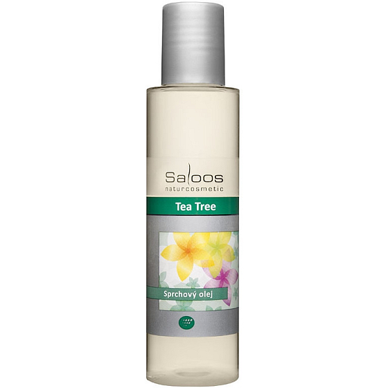 Saloos Tea Tree Shower Oil for Skin Regeneration 125 ml
