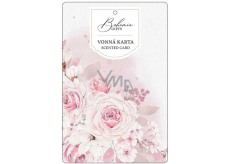 Bohemia Gifts Aromatic card Rose 10.5 x 16 cm