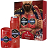 Old Spice Captain 2in1 shower gel and shampoo 250 ml + deodorant stick 50 ml, cosmetic set for men