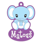 Albi Zipper for jacket, keys, pencil case Matthew 1 piece