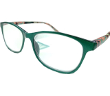Berkeley Reading Dioptric Glasses +3.0 plastic green coloured temples 1 piece MC2193