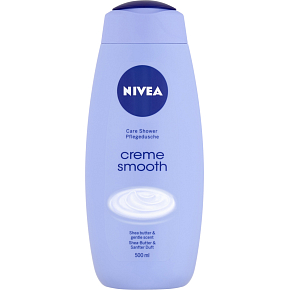 Nivea Creme Smooth Shower Gel, 500 ml