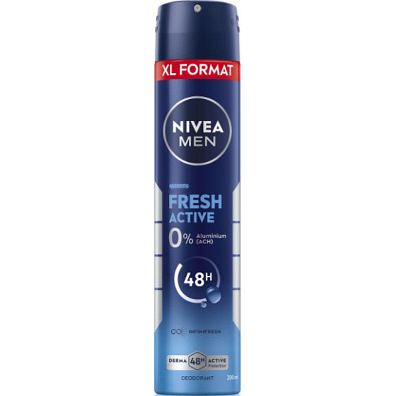 Nivea Men Fresh Active deodorant for men, 200 ml