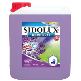 Sidolux Universal Soda Lavender Paradise Detergent for all washable surfaces and floors 5 l