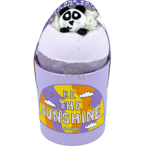 Bomb Cosmetics Be the Sunshine natural scented candle + Bear With Me sparkling bath ballistic 160 g, gift set