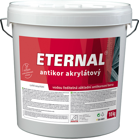 Eternal Anticorrosive primer for metal, red-brown, 10 kg